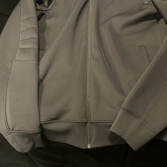 Grey jordan full zip up hoodie - Picture 6 of 6